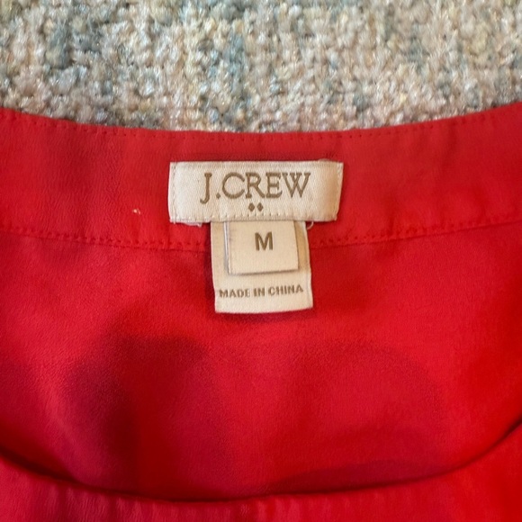 J. Crew Bold Red Top - Picture 5 of 5